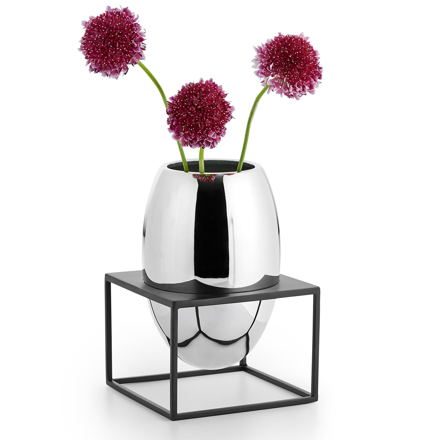 Solero Vase L im Ständer Höhe 21 cm