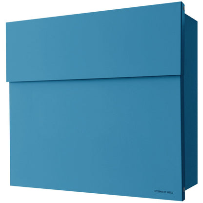 Briefkasten Letterman 4 blau Wandbriefkasten 560n