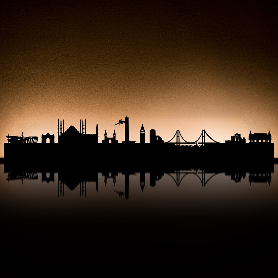 Licht Istanbul Teelichthalter schwarz 80x18x5 - 711v1