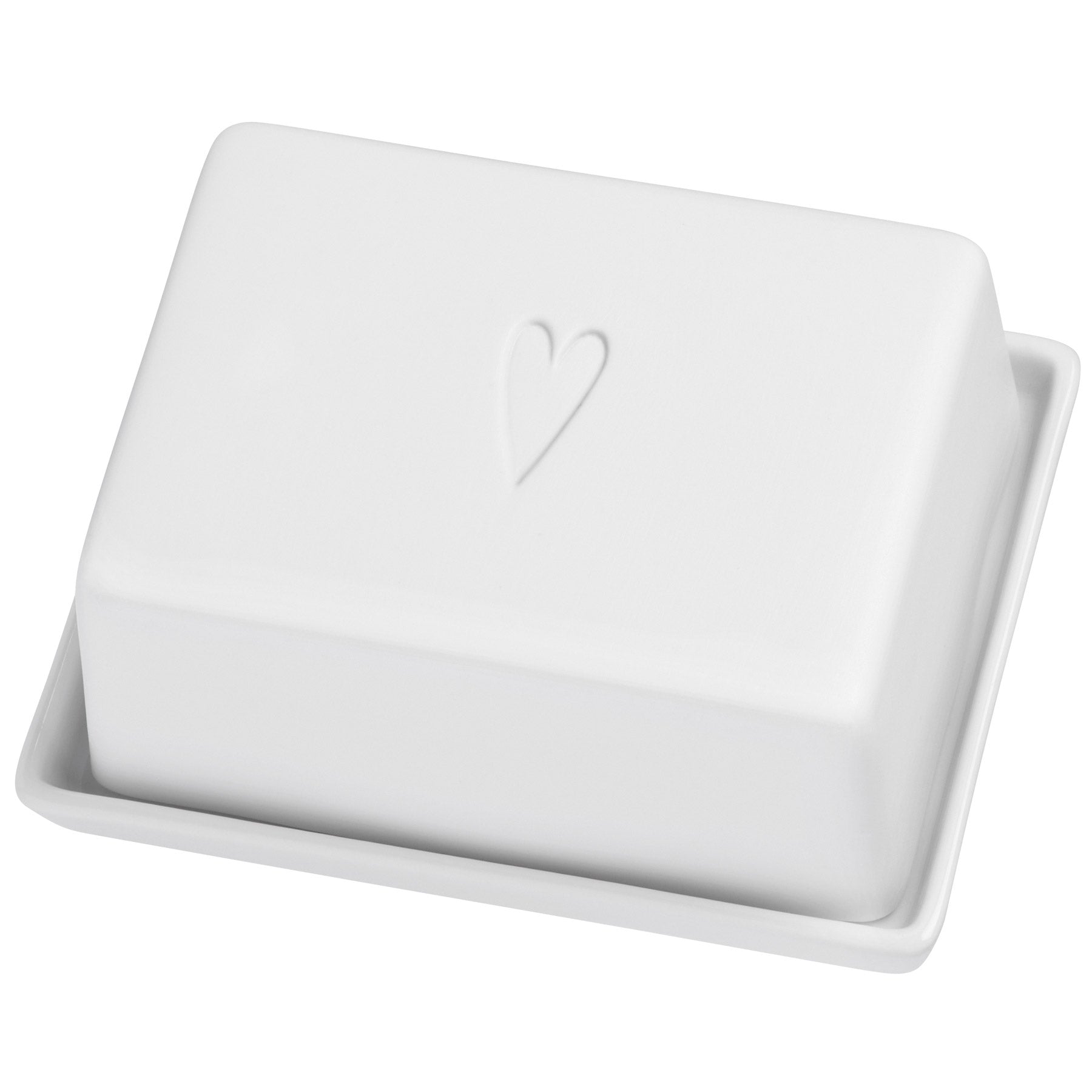 Poesie et Table Butterdose Herz