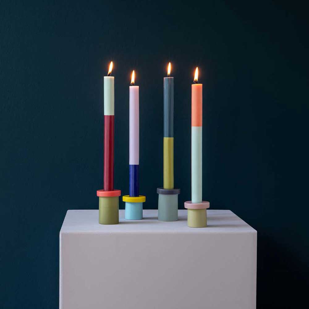 4 tlg. Kerzenhalter-Set Pippo