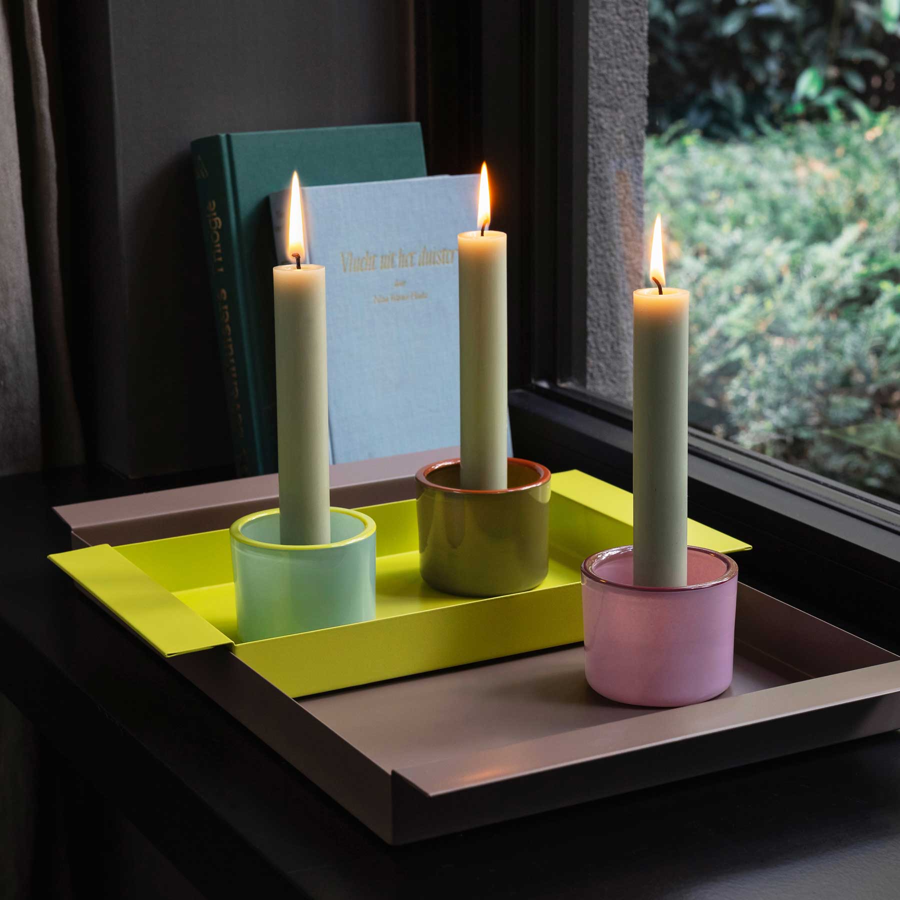 Glaslichter-Set 03, 3-tlg. Durchmesser 7,5 cm