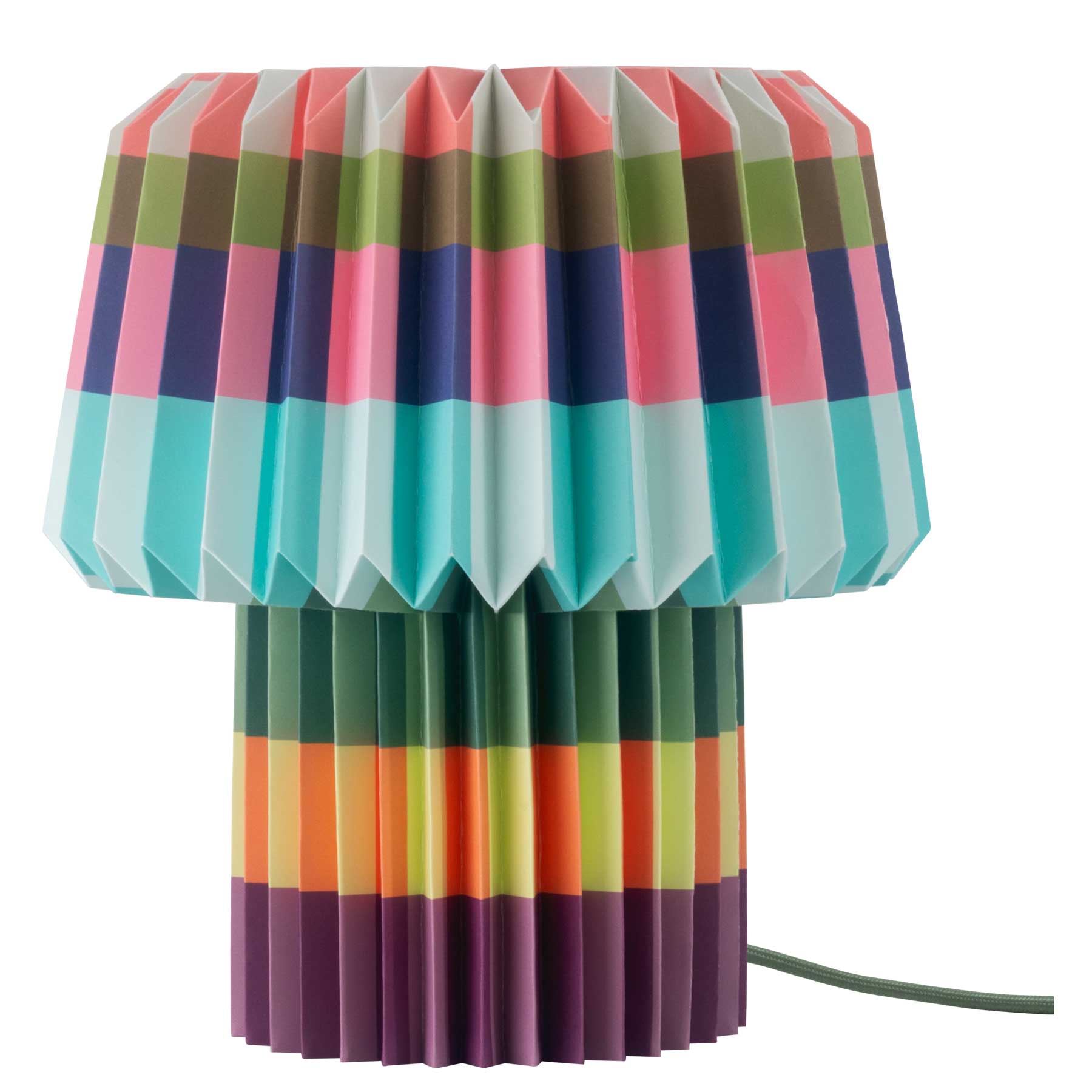 Papierleuchte Anna Blocks Höhe 31 cm