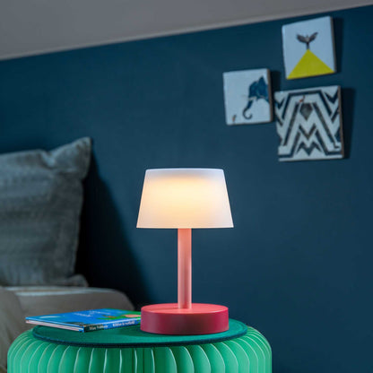 Tischleuchte Fritz coral Höhe 22 cm