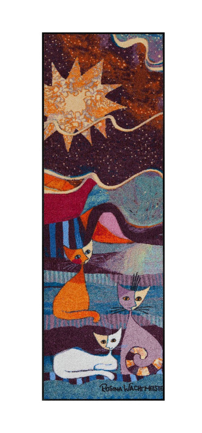 Teppichläufer 60x180 Rosina Wachtmeister Le Onde lila