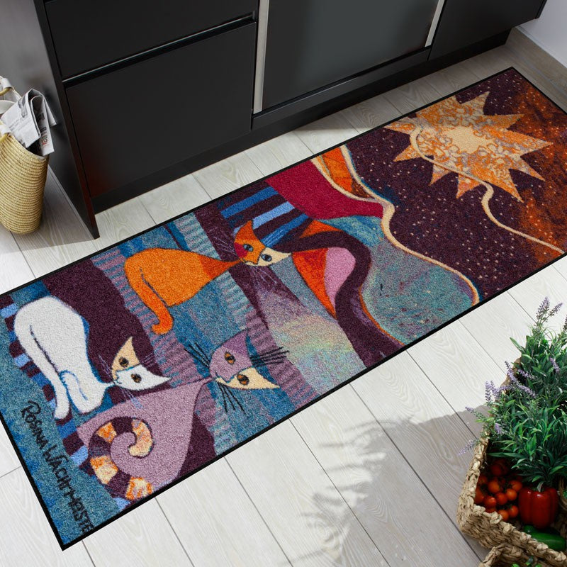 Teppichläufer 60x180 Rosina Wachtmeister Le Onde lila