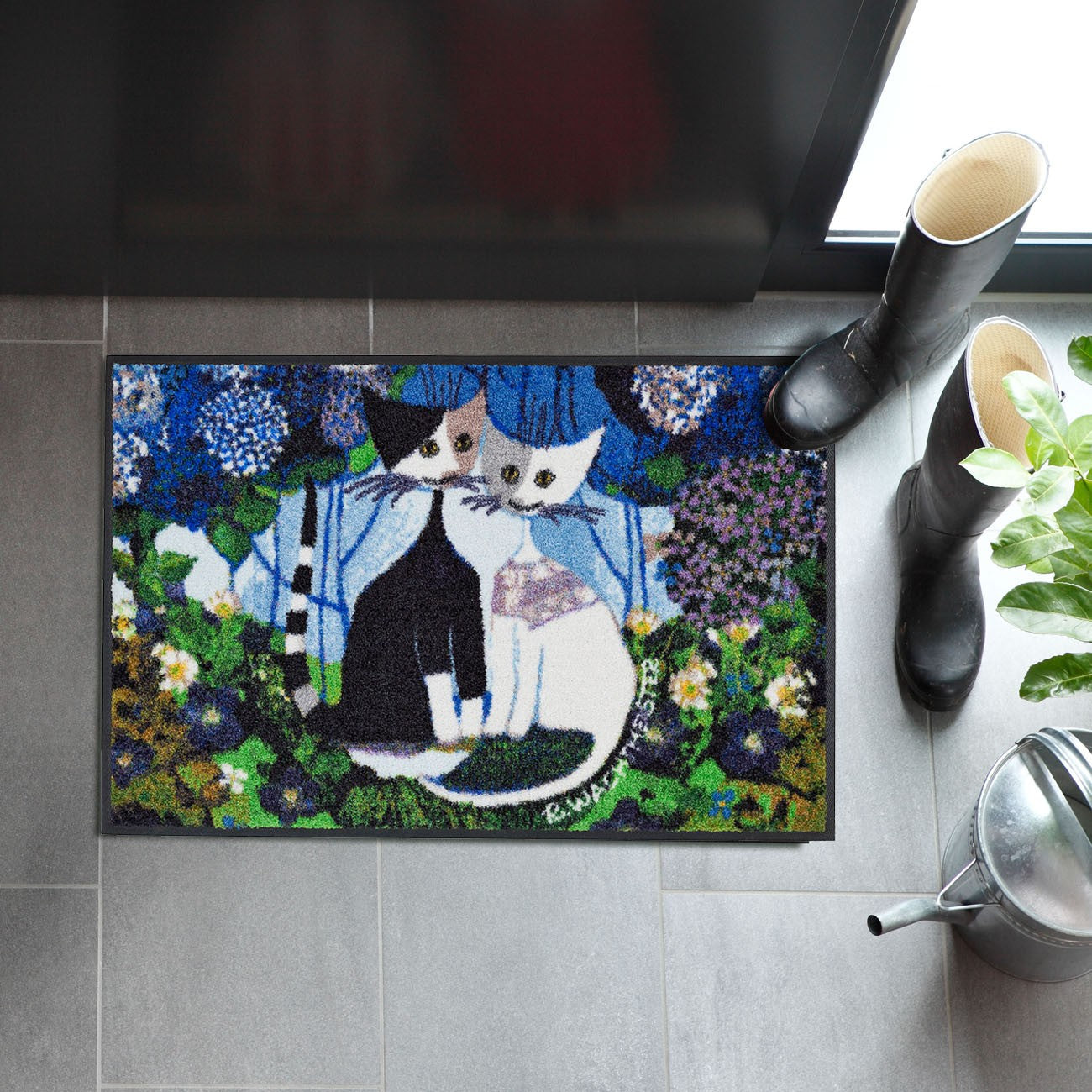 Fußmatte 50x75 Rosina Wachtmeister Wedding blau