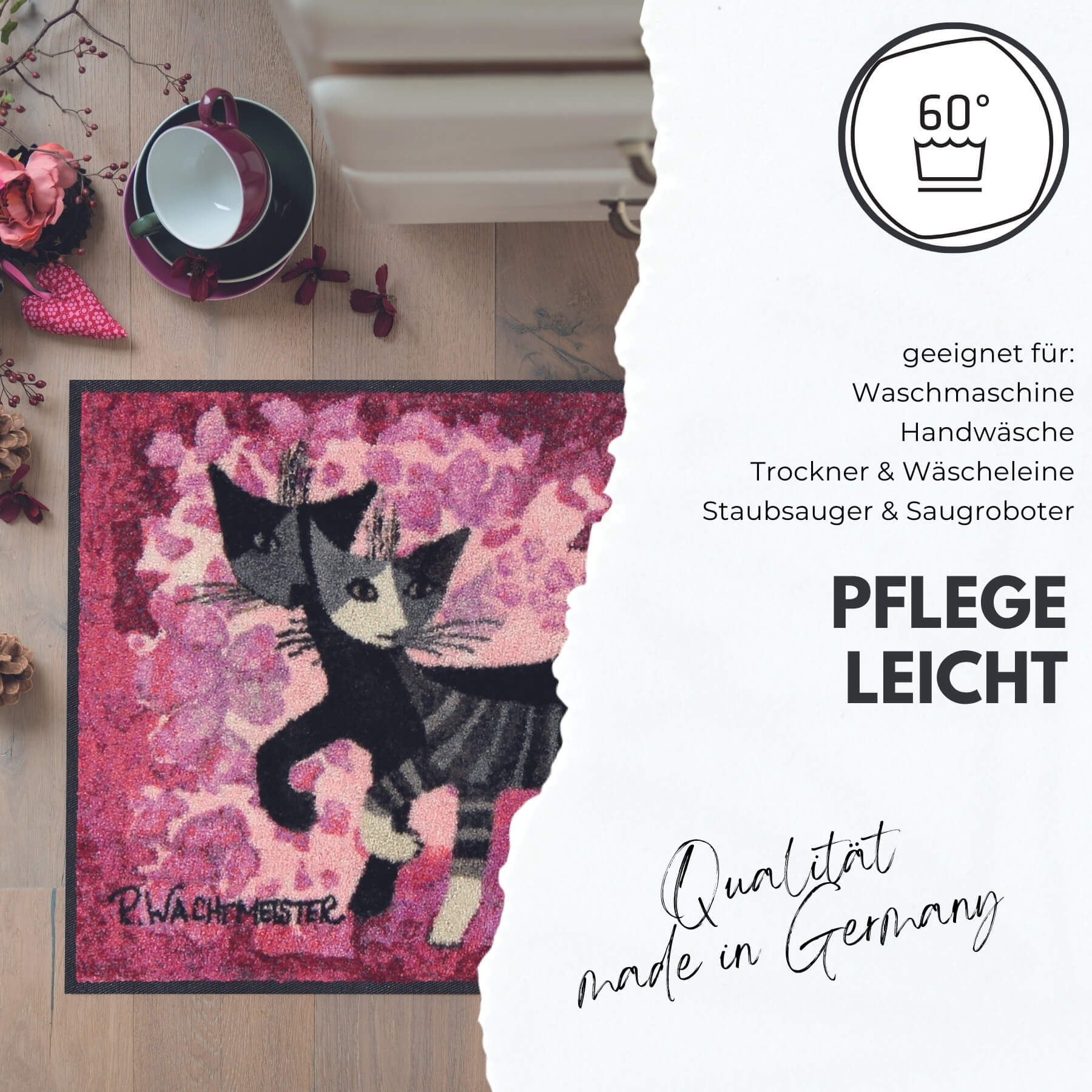 Fußmatte 50x75 Rosina Wachtmeister Primavera gelb