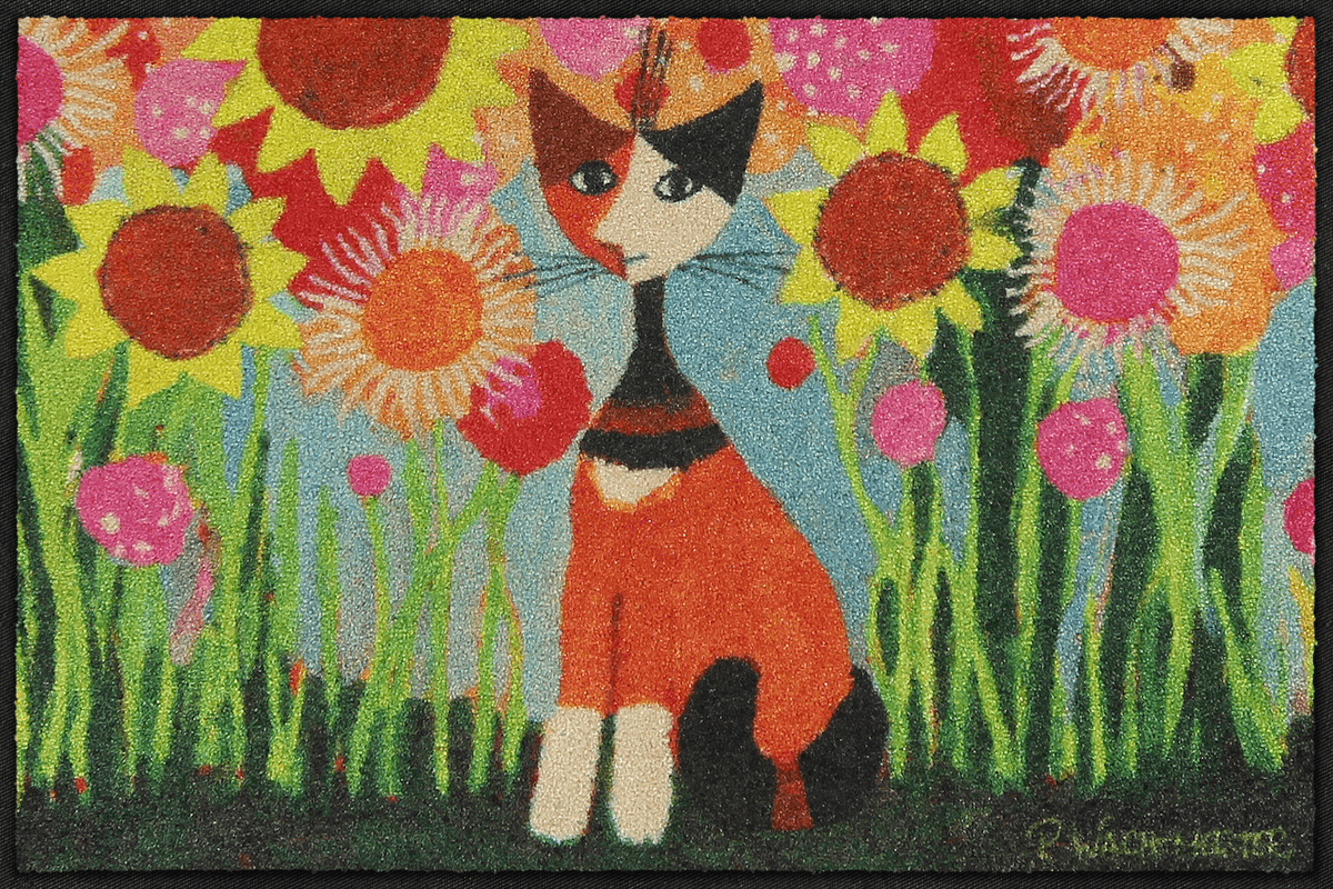 Rosina Wachtmeister Sonnenblumen Katze
