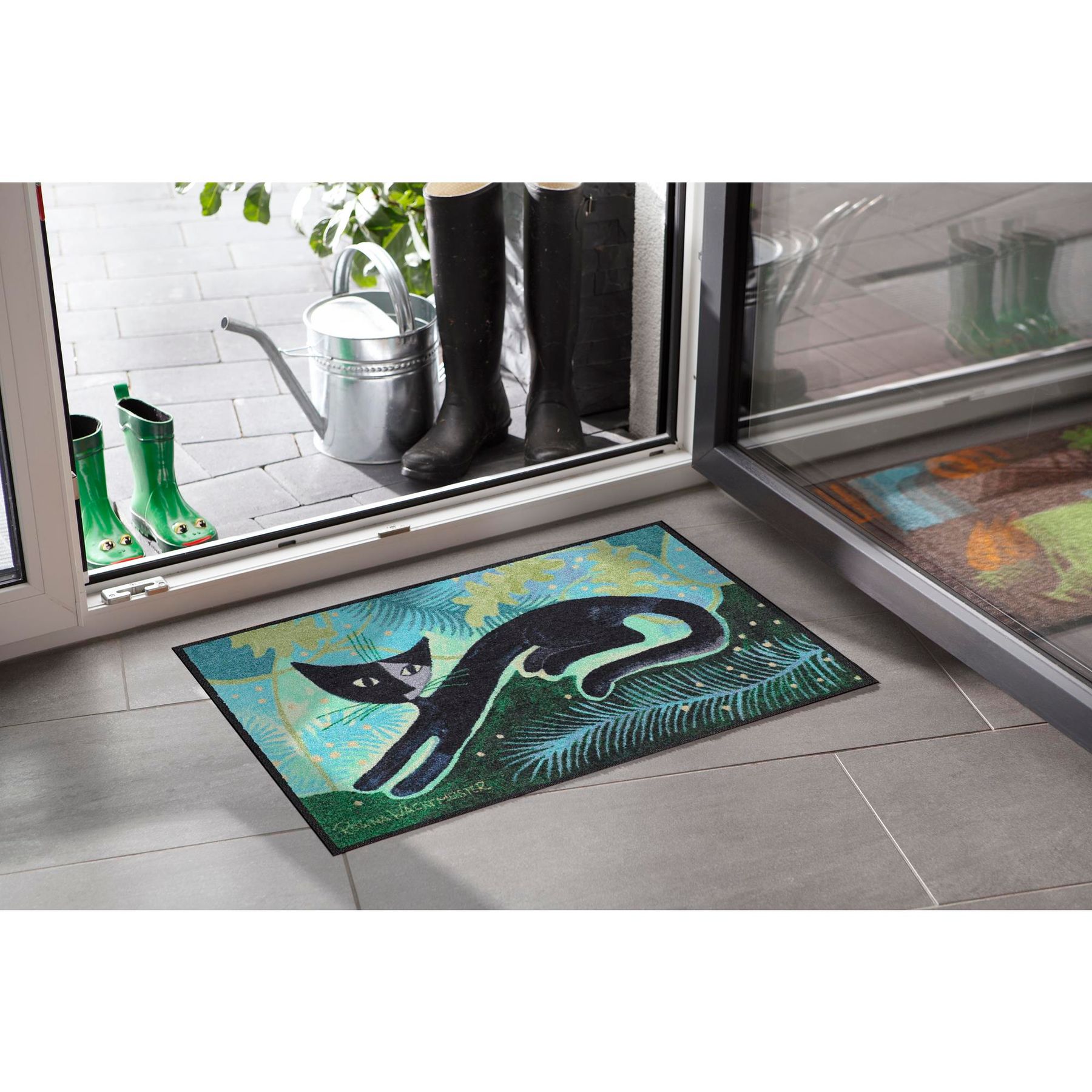 Fußmatte 50x75 Rosina Wachtmeister Nuovi foglie grün