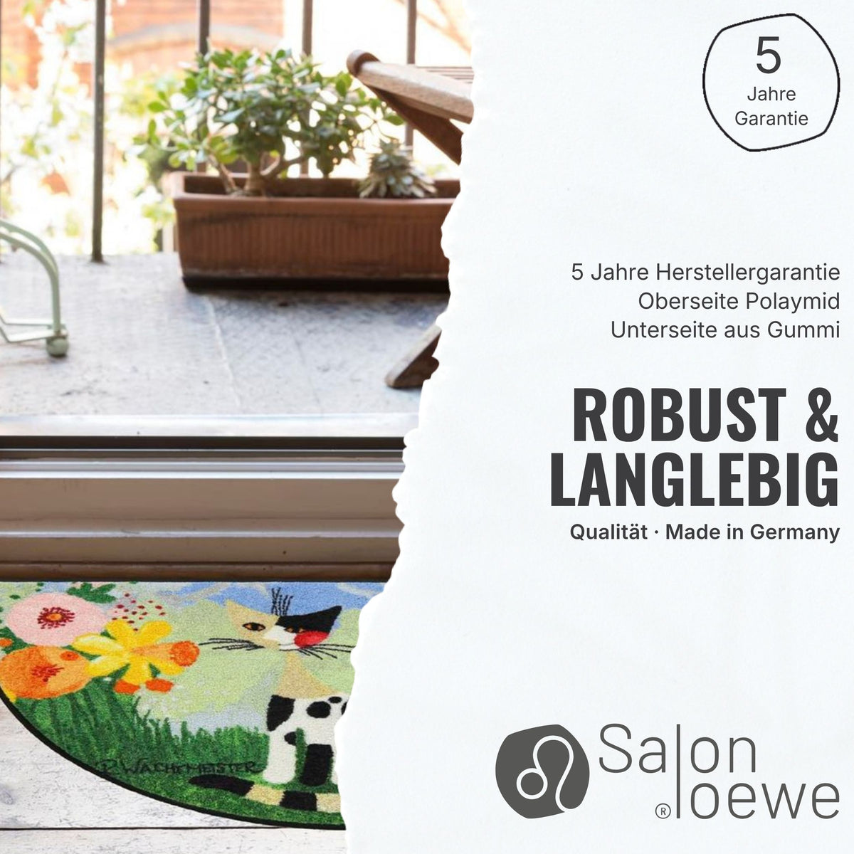 Rosina Wachtmeister mit Katzen Schmutzfangmatte EB205
