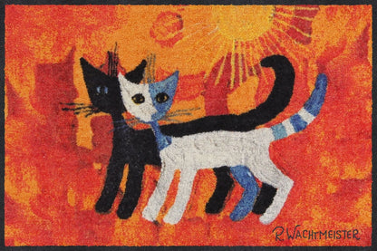 Fußmatte 50x75 Rosina Wachtmeister Terral RW orange