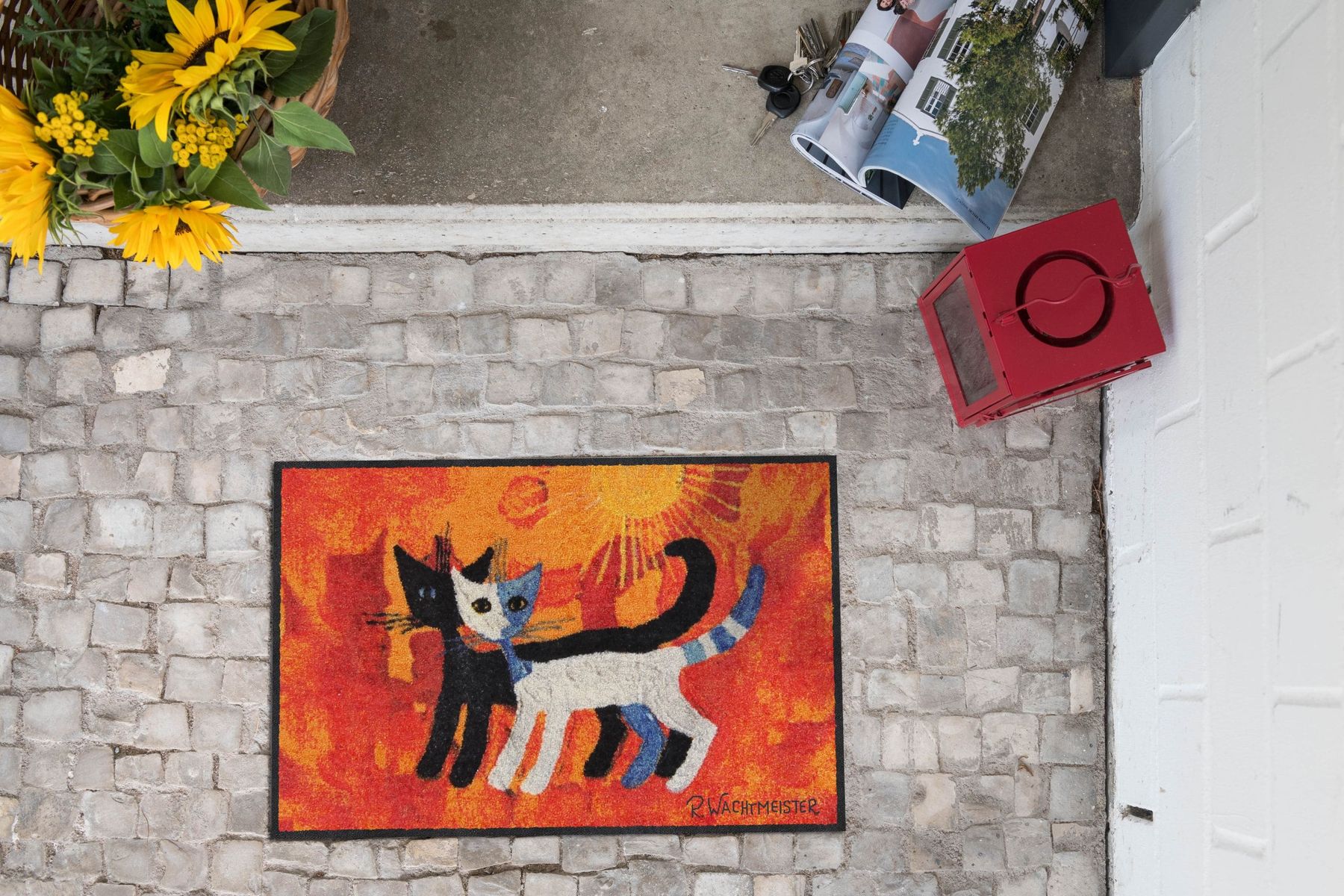 Fußmatte 50x75 Rosina Wachtmeister Terral RW orange