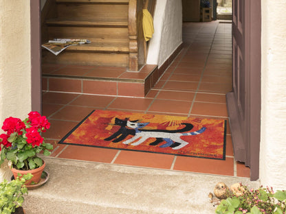 Fußmatte 50x75 Rosina Wachtmeister Terral RW orange