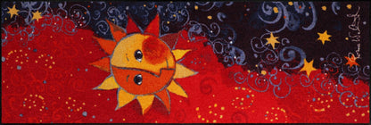 Teppichläufer 60x180 Rosina Wachtmeister Sole Remake rot