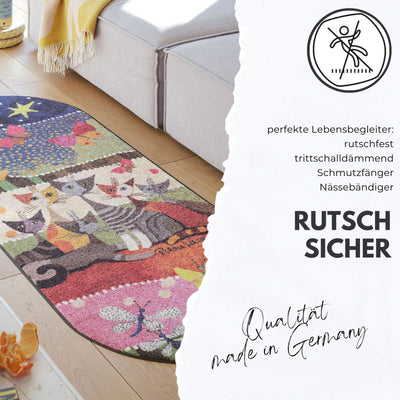Teppichläufer 75x190 Rosina Wachtmeister Fantasia di Gatti Salonloewe
