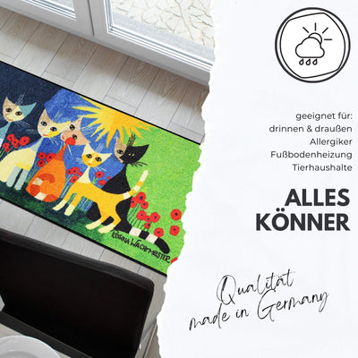 Teppichläufer 75x190 Rosina Wachtmeister Fantasia di Gatti Salonloewe