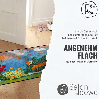 Flache Fußmatten Läufer Schuhparkplätze Rosina Wachtmeister EB203