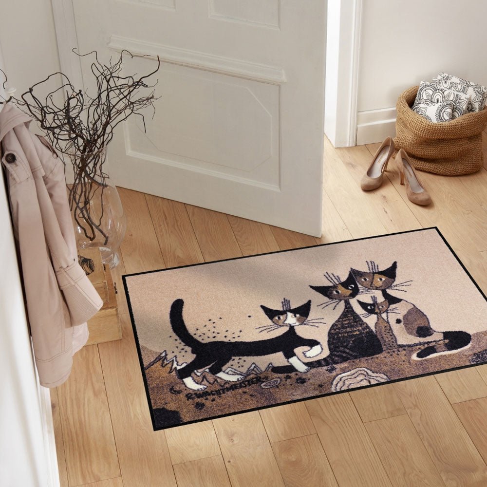 Fußmatte 75x120 Rosina Wachtmeister Serafino& Friends beige