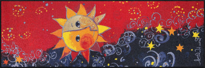 Rosina Wachtmeister Motiv Sonne Sole remake Läufer rot 
