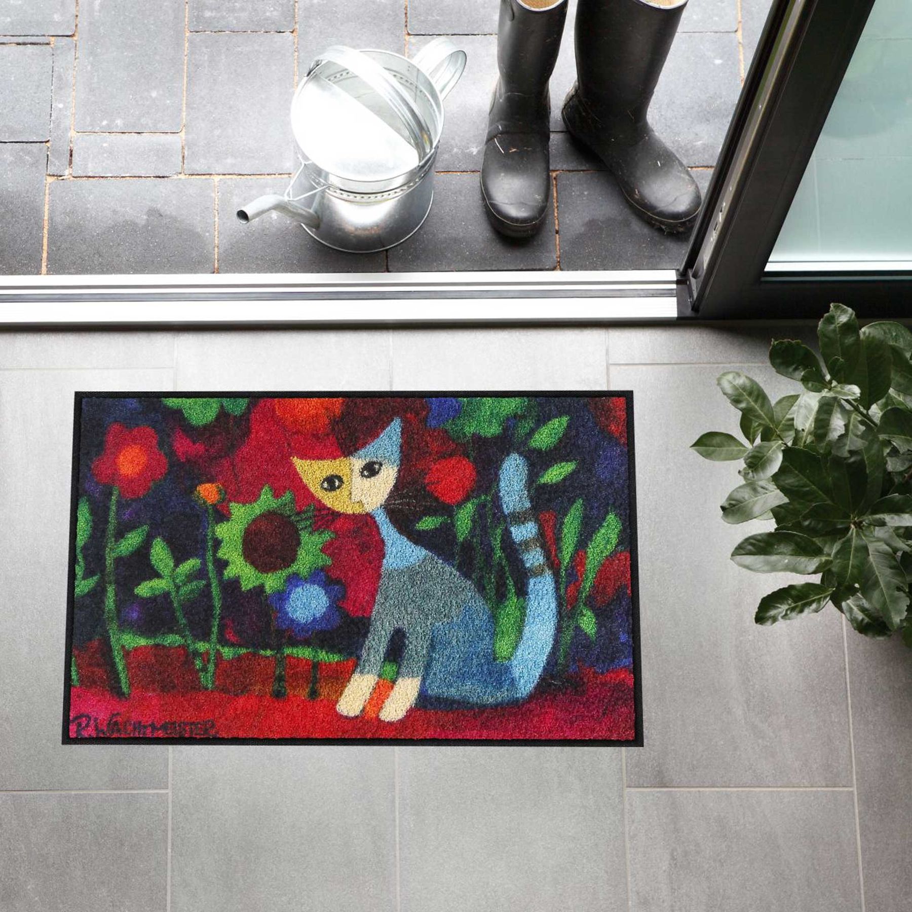 Fußmatte 50x75 Rosina Wachtmeister Mar rot