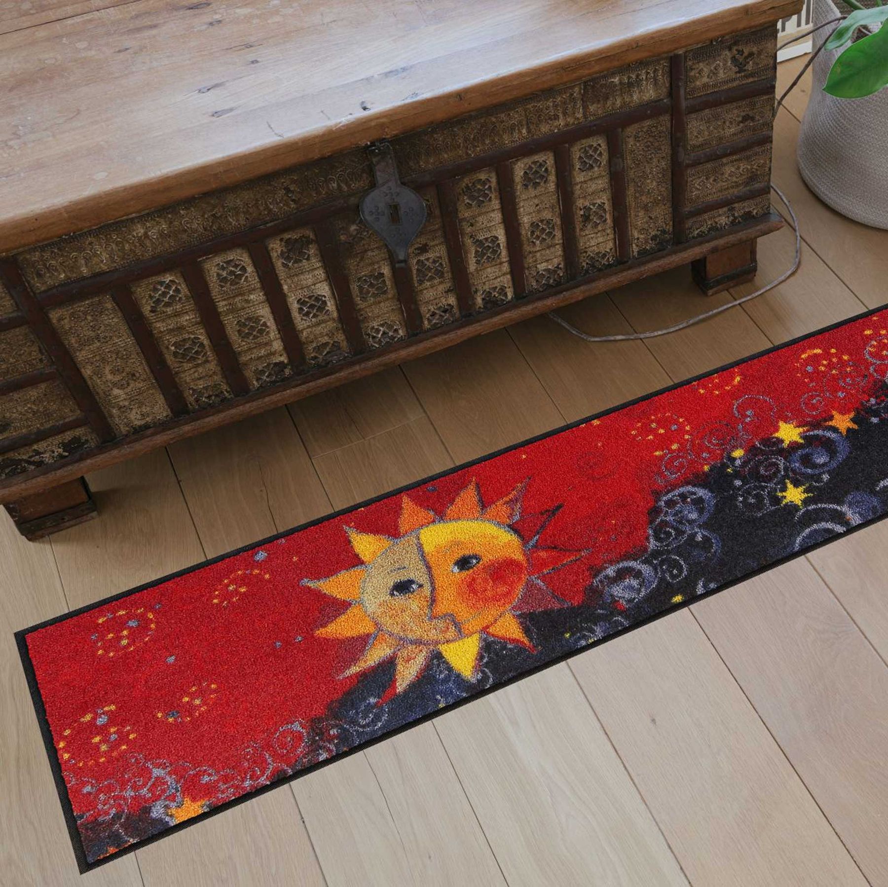 Läufer 35x120 Rosina Wachtmeister Sole Nuovo rot