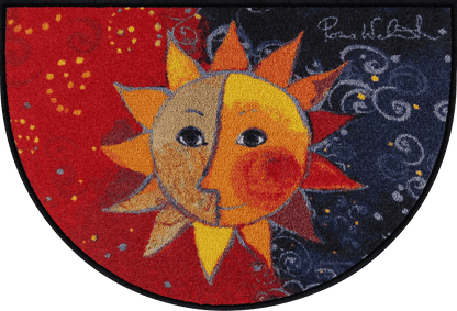 Fußmatte 60x85 Rosina Wachtmeister Sole Nuovo rot