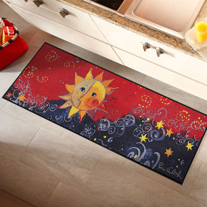 Teppichläufer 60x180 Rosina Wachtmeister Sole Nuovo rot