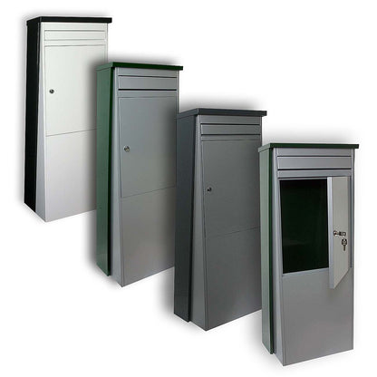 Standbriefkasten groß Eurotrend No.1 anthrazit-silbergrau