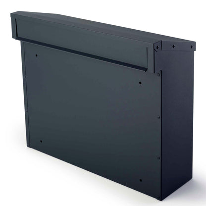 Zaunbriefkasten 925 anthrazit mit Rückentnahme, wetterfest & robust