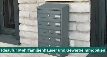 Briefkastenanlage BDL 912 anthrazit 2fach