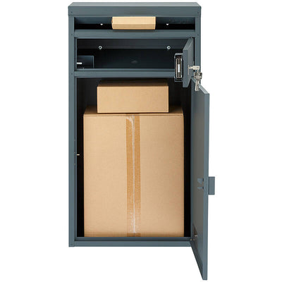 Paketbriefkasten 65PZ anthrazit Profilzylinder