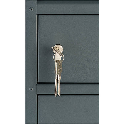 Paketbriefkasten 65PZ anthrazit Profilzylinder