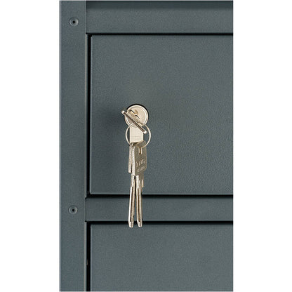 Paketbriefkasten 65PZ anthrazit Profilzylinder