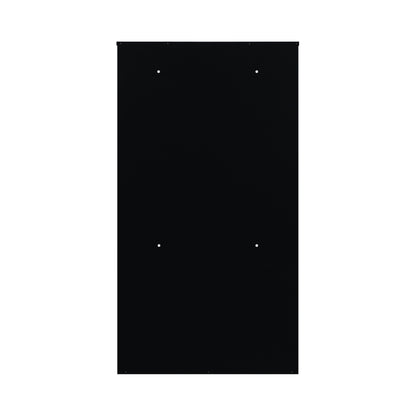 Paketbriefkasten Tiamat 65 schwarz-weiß mit 12 Schlüsseln