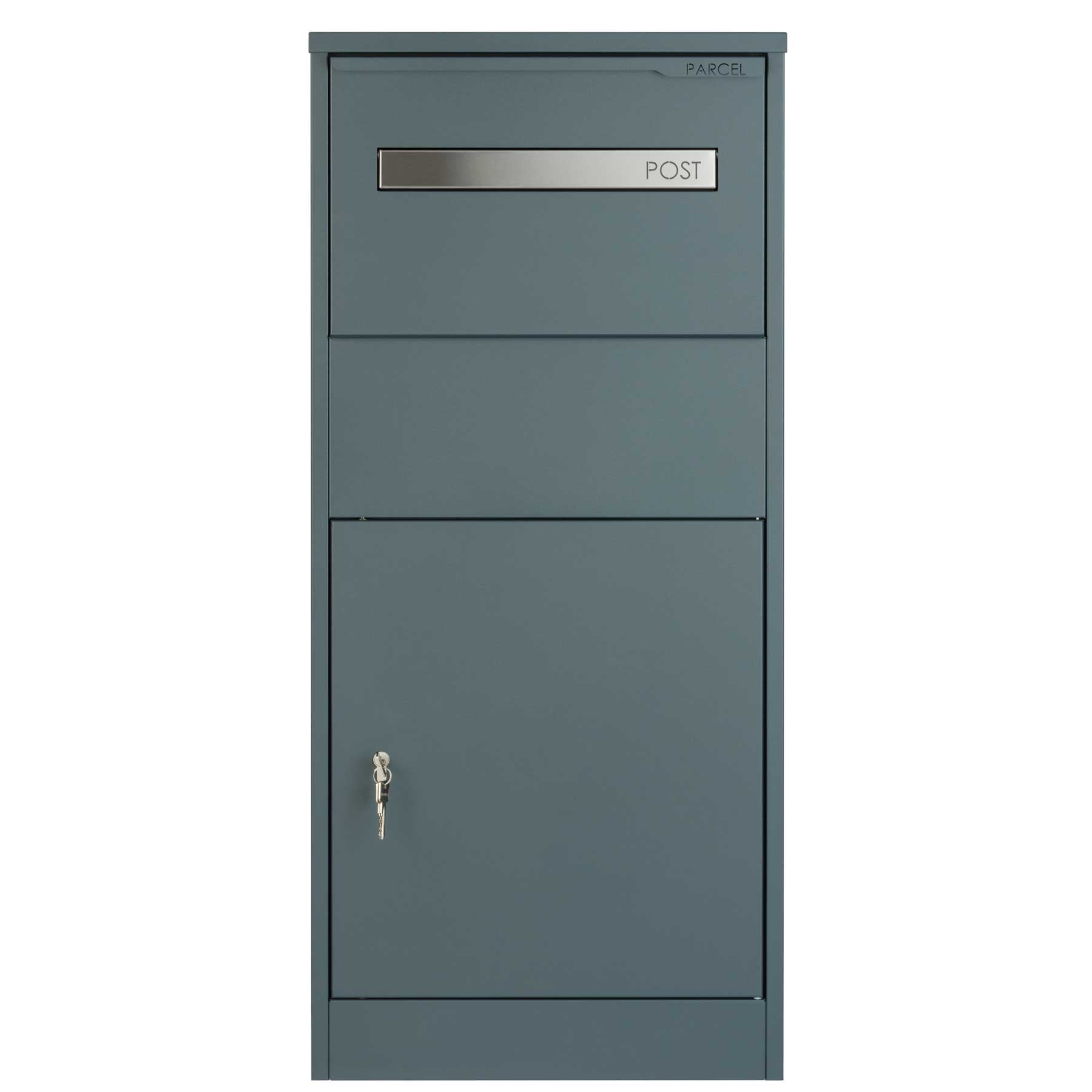 Paketbriefkasten XXL anthrazit mit Profilzylinder