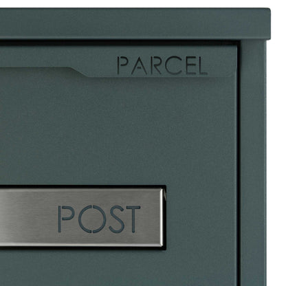 Paketbriefkasten XXL anthrazit mit Profilzylinder