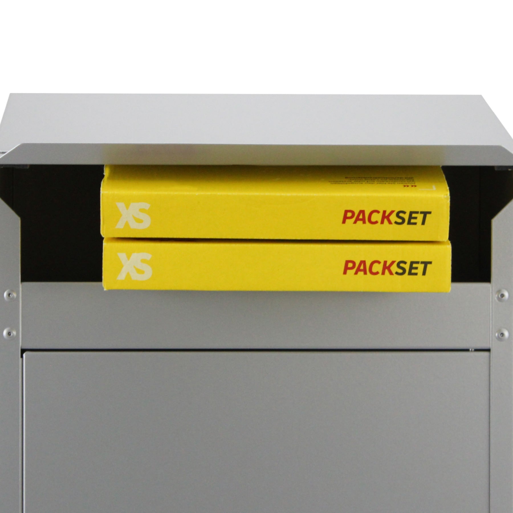 Standbriefkasten 855 silber-grau