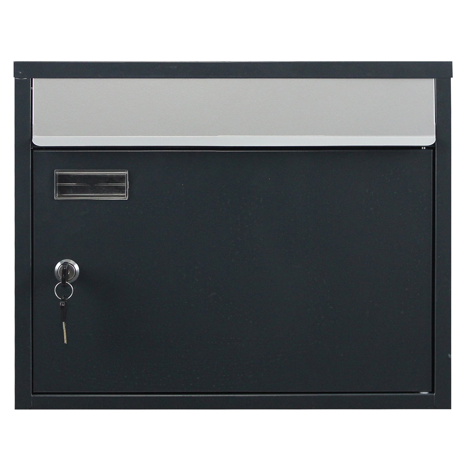 Briefkasten 910 anthrazit-silber