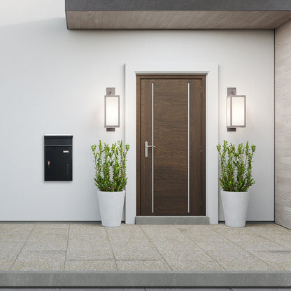 Briefkasten Tiamat 854 anthrazit mit 4 Schlüsseln