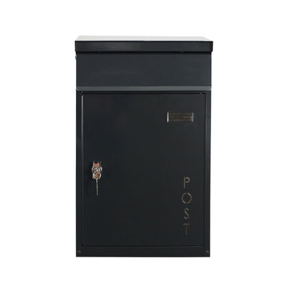Briefkasten Tiamat 854 anthrazit mit 4 Schlüsseln