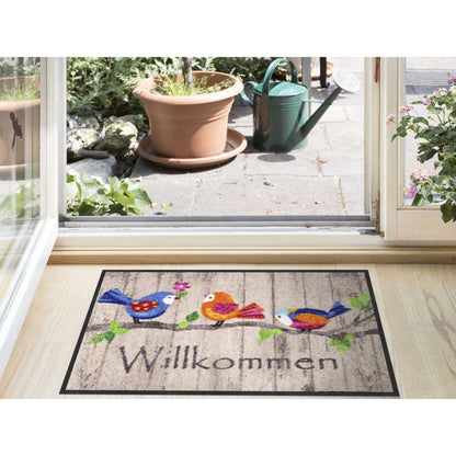 Fußmatte 50x75 Birds Wood