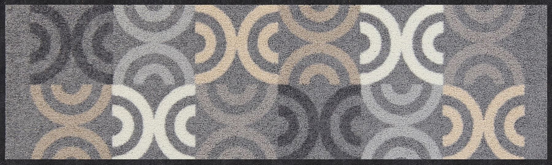 Läufer klein 30x100 Borrby city-chic grau