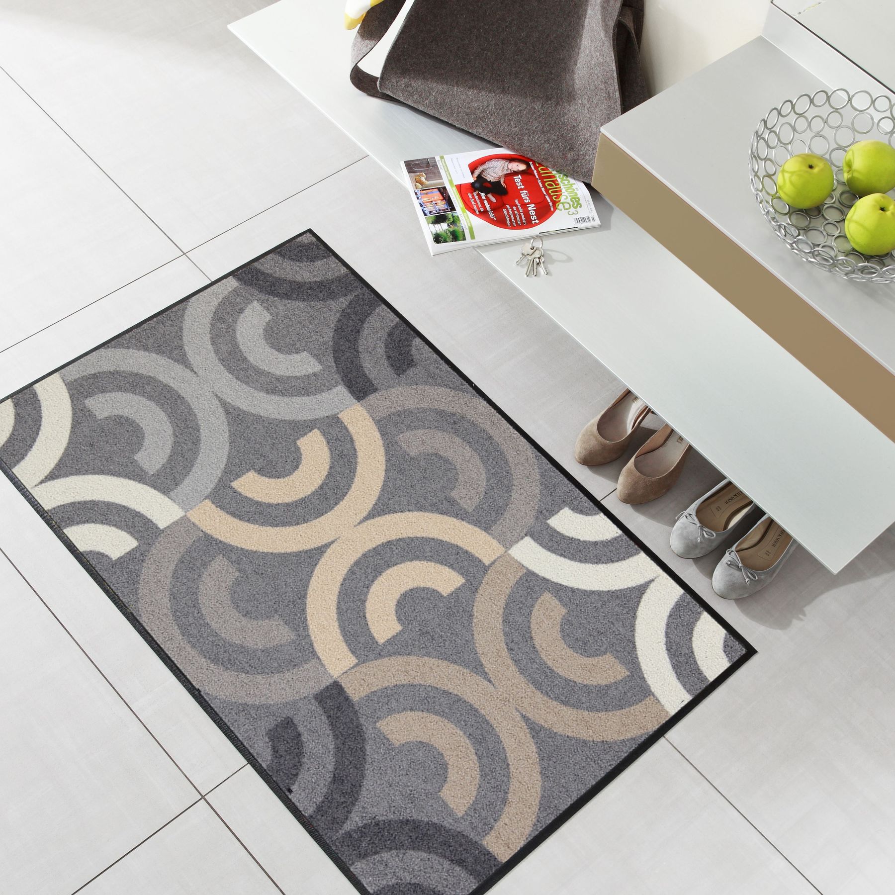 Fußmatte 75x120 Borrby city-chic grau