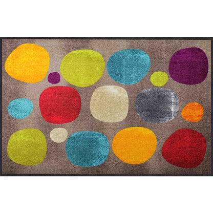 Wohnteppich 115x175 Broken Dots Colourful