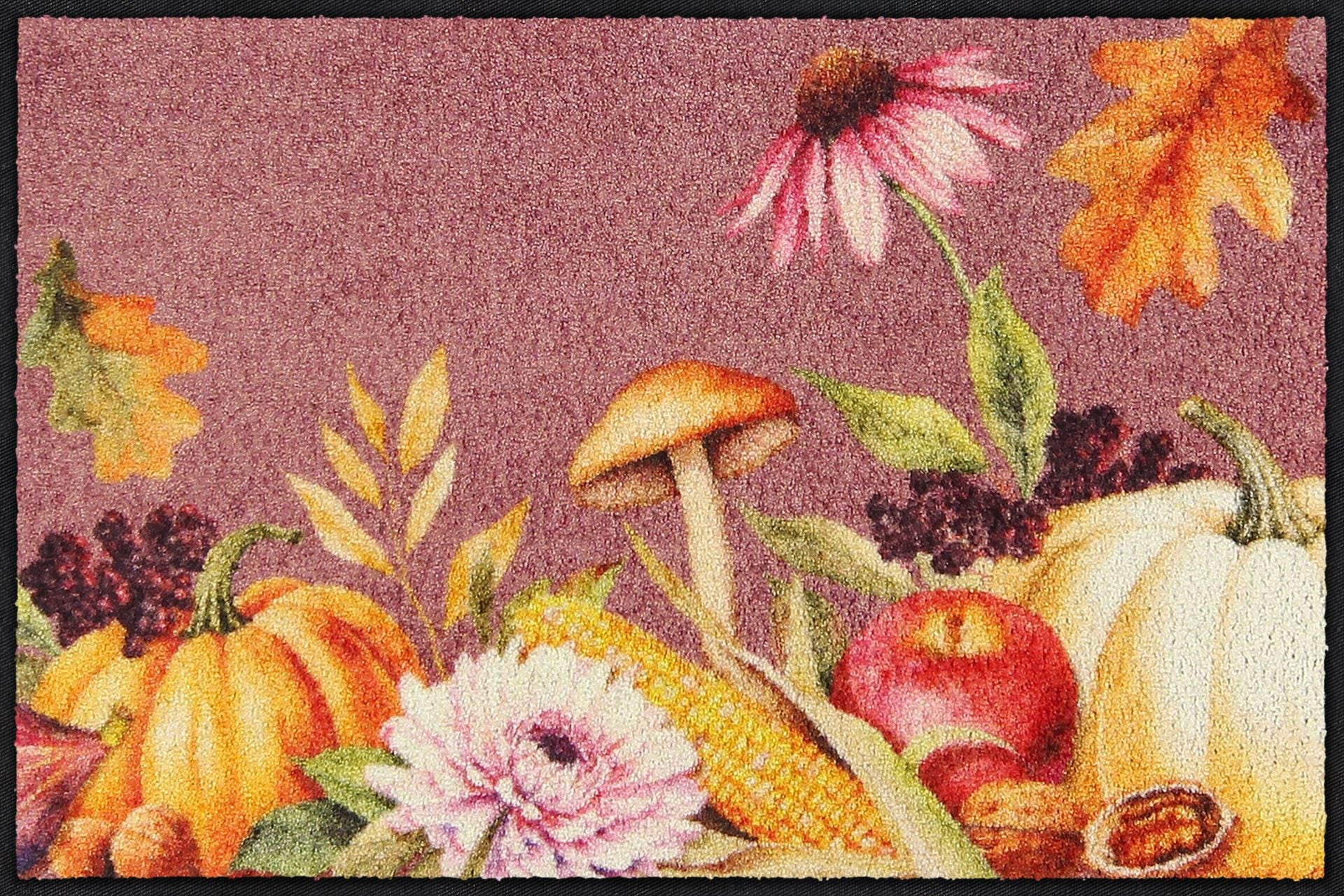 Eingangsmatte 50x75  Thanksgiving berry Beige