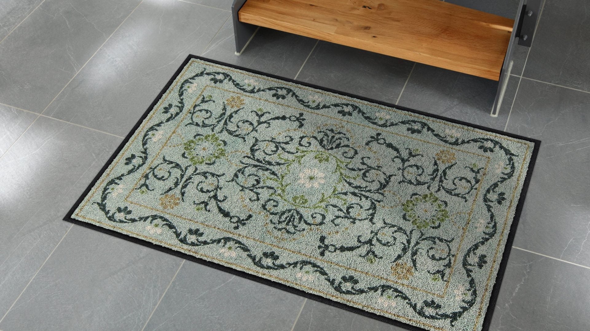 Eingangsmatte 50x75  Vintage Moments sage Gelb