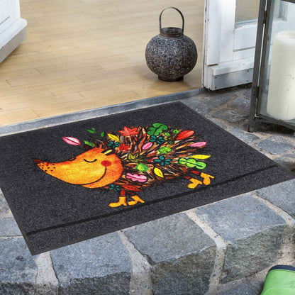 Fußmatte 50x75 Funky Hedgy 2