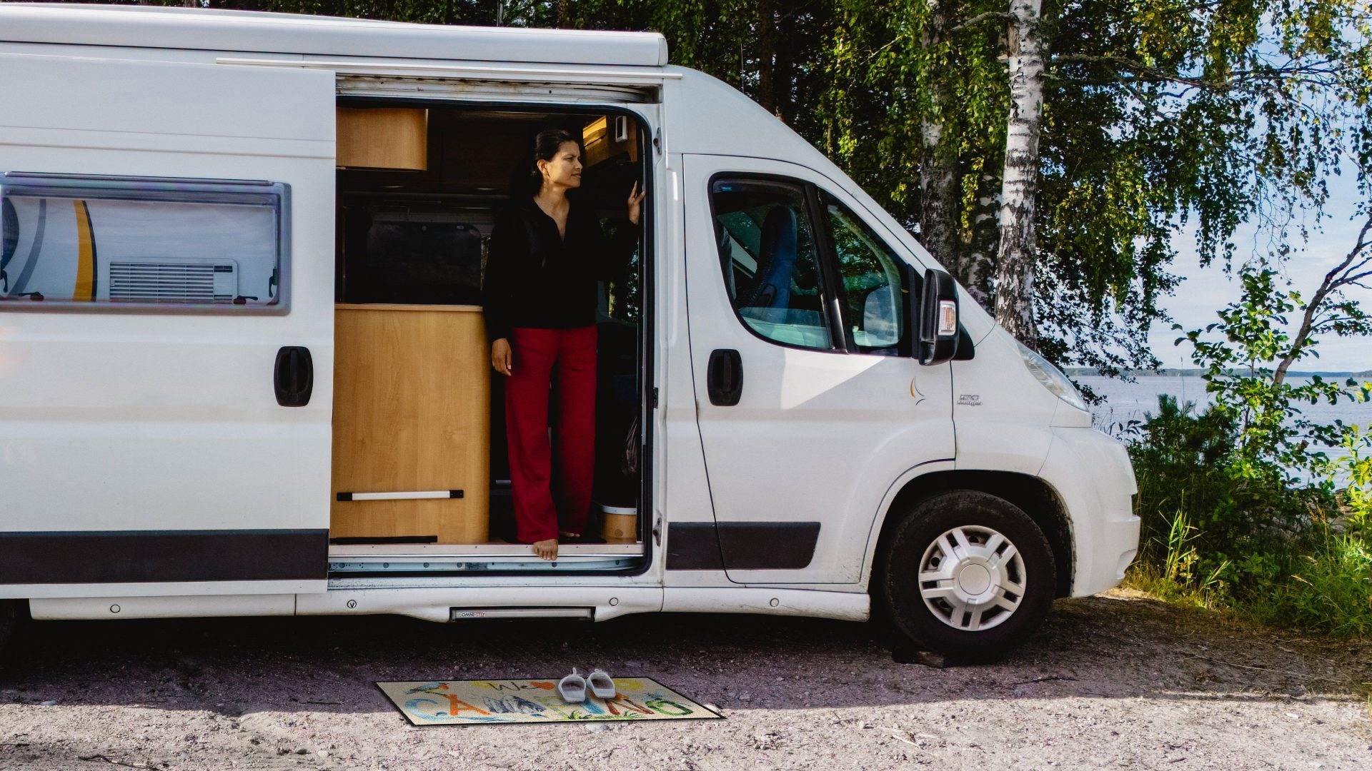 Fußabtreter klein 30x75  Camping Lovers