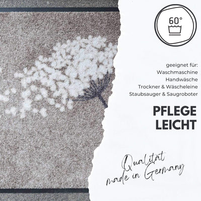 Läufer klein 30x100 Schuhparkplatz pur silber anthrazit